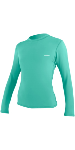 2026 O'Neill Womens Basic Skins Long Sleeve Sun Shirt 5720 - Holiday